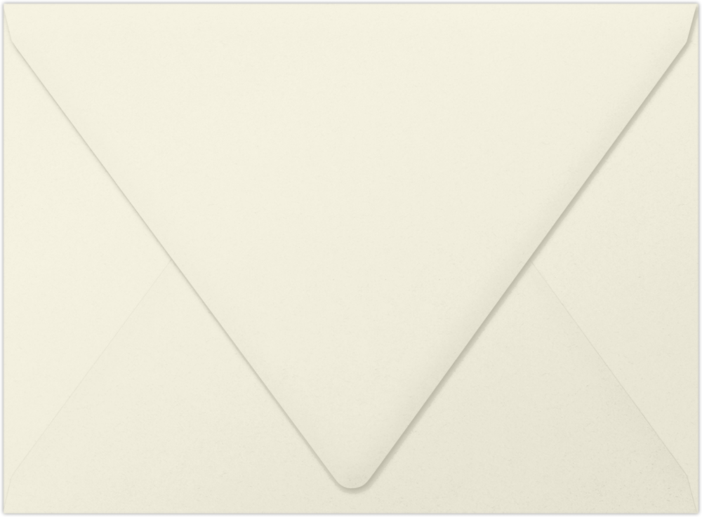 Natural 28lb Cougar A6 Contour Flap Premium Envelopes (4 3/4 x 6 1/2)