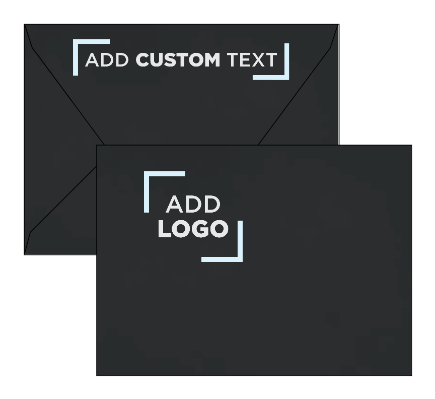 Smooth Midnight Black 32lb A6 Contour Flap Envelopes (4 3/4 x 6 1/2)