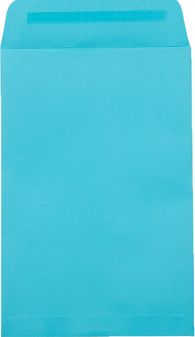 Pool Blue 32lb 6 x 9 Open End Envelopes with Peel & Seal