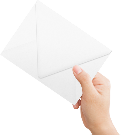 White 28lb A7 Contour Flap Envelopes (5 1/4 x 7 1/4)