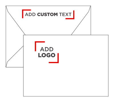 White 28lb A7 Contour Flap Envelopes (5 1/4 x 7 1/4)