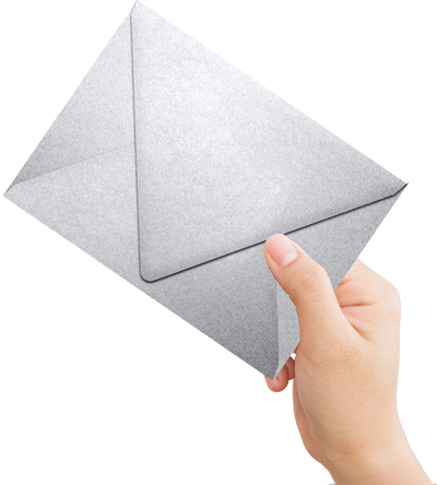 Silver Metallic 32lb A7 Contour Flap Envelopes (5 1/4 x 7 1/4)