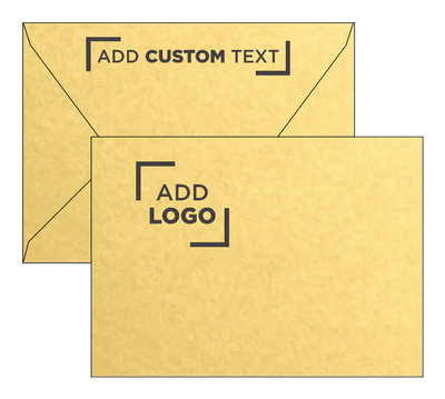 Gold Metallic 32lb A7 Contour Flap Envelopes (5 1/4 x 7 1/4)