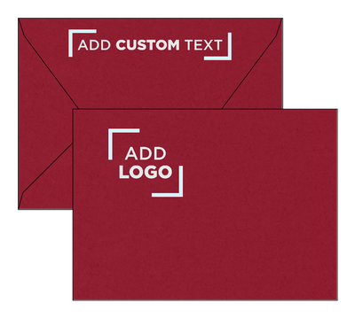 Garnet Dark Red 32lb A7 Contour Flap Envelopes (5 1/4 x 7 1/4)