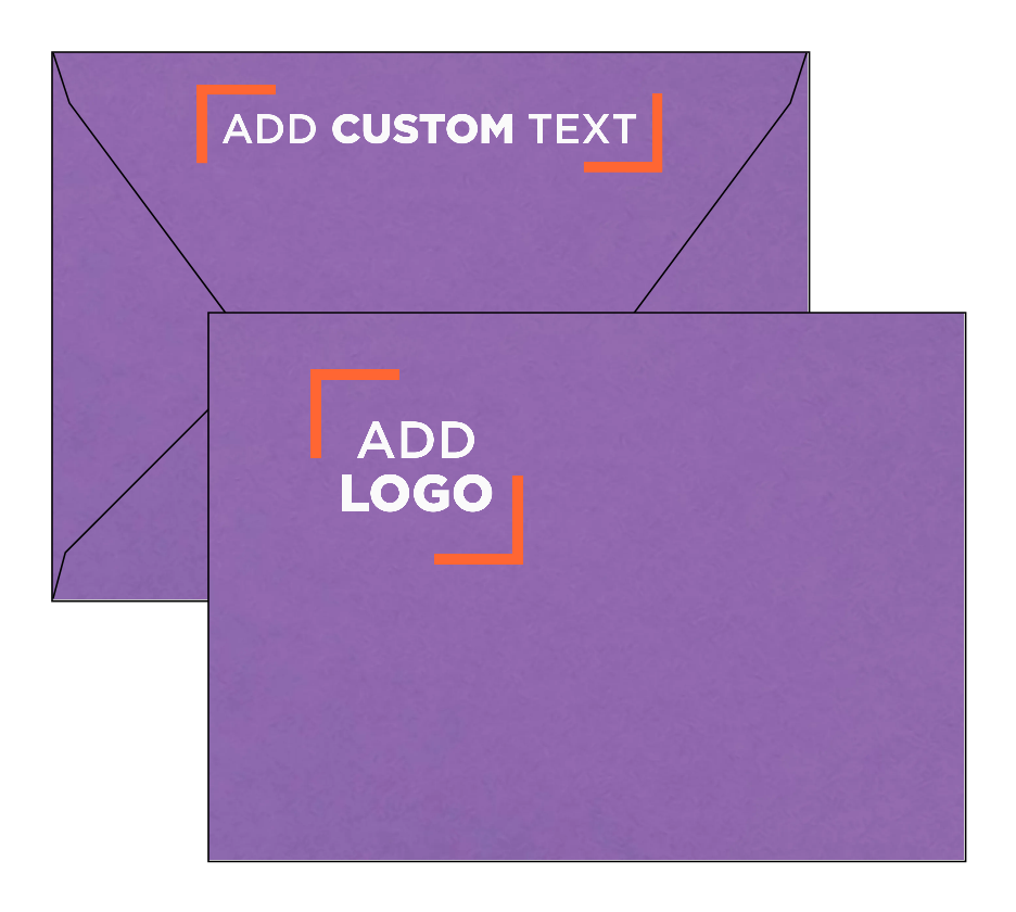 Wisteria Purple 32lb A7 Contour Flap Envelopes (5 1/4 x 7 1/4)