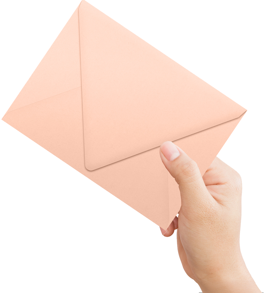 Blush Pink 32lb A7 Contour Flap Envelopes (5 1/4 x 7 1/4)
