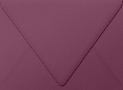 Vintage Plum Purple 32lb A7 Contour Flap Envelopes (5 1/4 x 7 1/4)