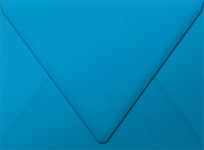 Pool Blue 32lb A7 Contour Flap Envelopes (5 1/4 x 7 1/4)