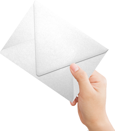 Crystal White Metallic 32lb A7 Contour Flap Envelopes (5 1/4 x 7 1/4)
