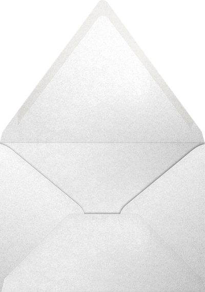Crystal White Metallic 32lb A7 Contour Flap Envelopes (5 1/4 x 7 1/4)