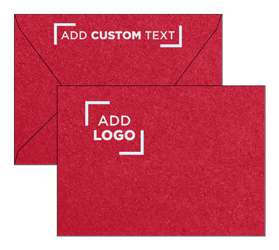 Jupiter Red Metallic 32lb A7 Contour Flap Envelopes (5 1/4 x 7 1/4)