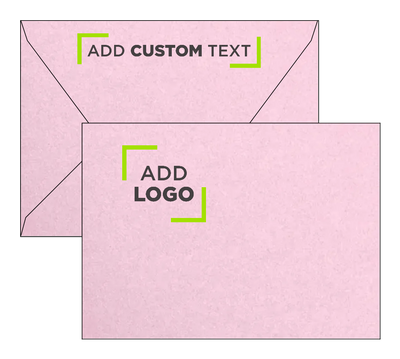 Pink Rose Metallic 32lb A7 Contour Flap Envelopes (5 1/4 x 7 1/4)
