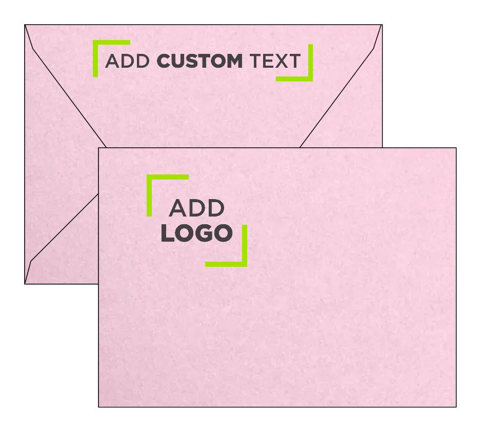 Pink Rose Metallic 32lb A7 Contour Flap Envelopes (5 1/4 x 7 1/4)
