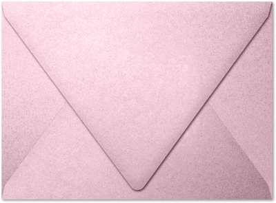 Pink Rose Metallic 32lb A7 Contour Flap Envelopes (5 1/4 x 7 1/4)