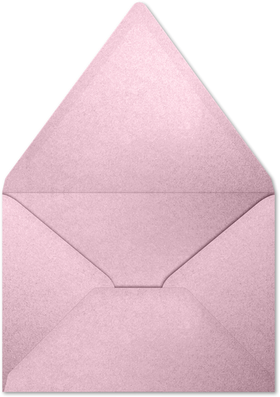 Pink Rose Metallic 32lb A7 Contour Flap Envelopes (5 1/4 x 7 1/4)