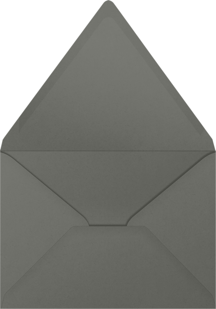 Dark Smoke Gray 32lb A7 Contour Flap Envelopes (5 1/4 x 7 1/4)