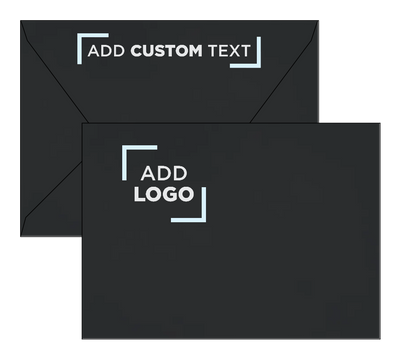 Smooth Midnight Black 32lb A7 Contour Flap Envelopes (5 1/4 x 7 1/4)