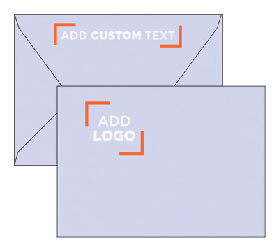 Light Purple Lilac 32lb A7 Contour Flap Envelopes (5 1/4 x 7 1/4)