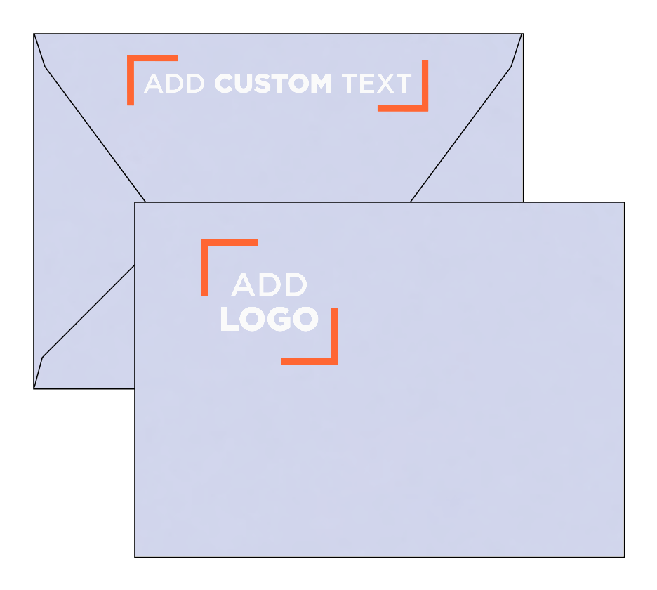 Light Purple Lilac 32lb A7 Contour Flap Envelopes (5 1/4 x 7 1/4)