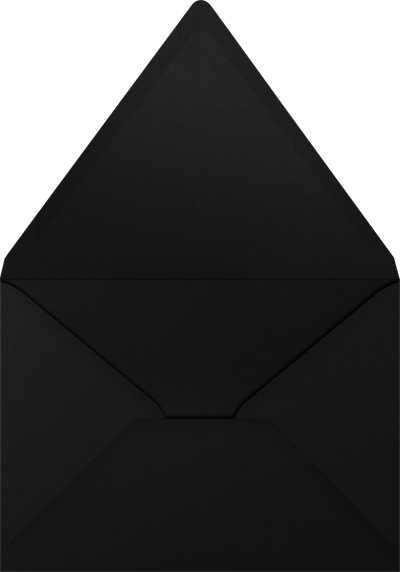 Smooth Midnight Black 32lb A7 Contour Flap Envelopes (5 1/4 x 7 1/4)