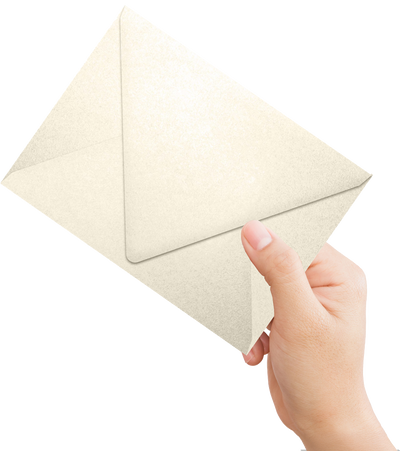 Champagne Ivory Metallic 32lb A7 Contour Flap Envelopes (5 1/4 x 7 1/4)