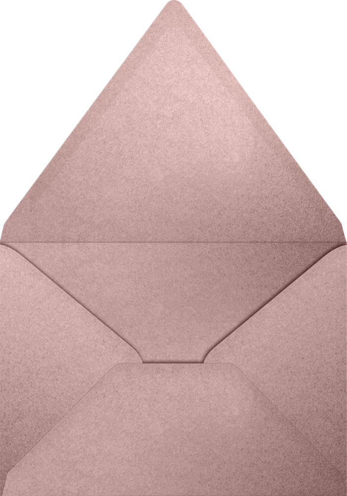 Misty Rose Pink Metallic 84lb A7 Contour Flap Envelopes (5 1/4 x 7 1/4)