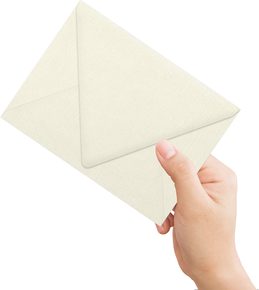 Natural Linen 32lb A7 Contour Flap Envelopes (5 1/4 x 7 1/4)