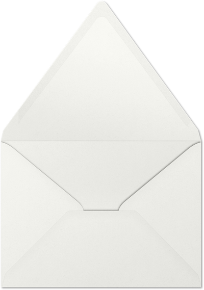 Natural 100% Cotton 32lb A7 Contour Flap Envelopes (5 1/4 x 7 1/4)