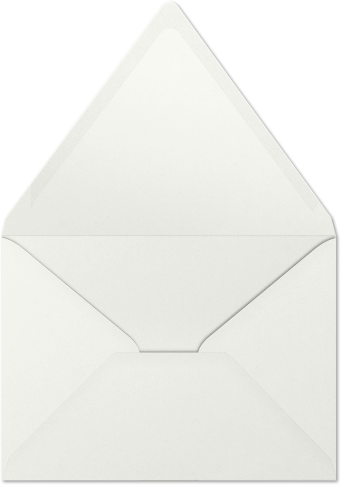 Natural 100% Cotton 32lb A7 Contour Flap Envelopes (5 1/4 x 7 1/4)