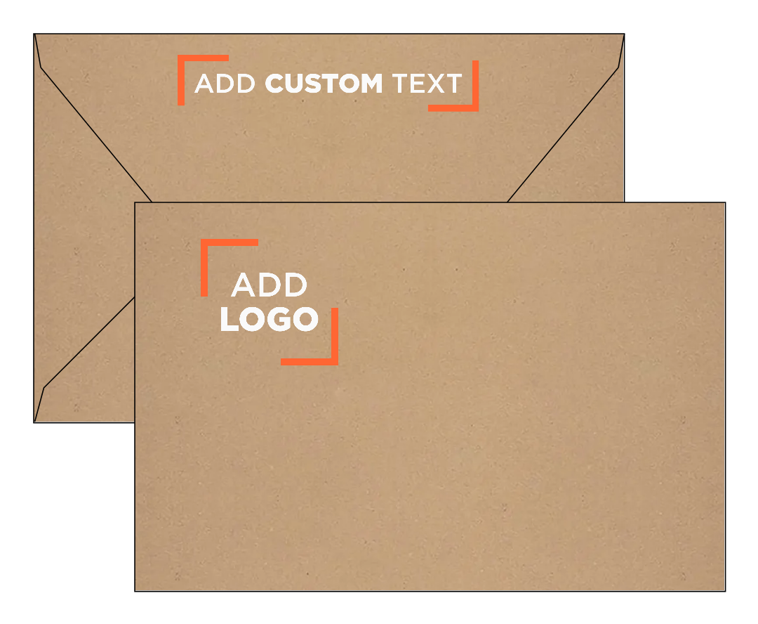 Grocery Bag  28lb A9 Contour Flap Envelopes (5 3/4 x 8 3/4)