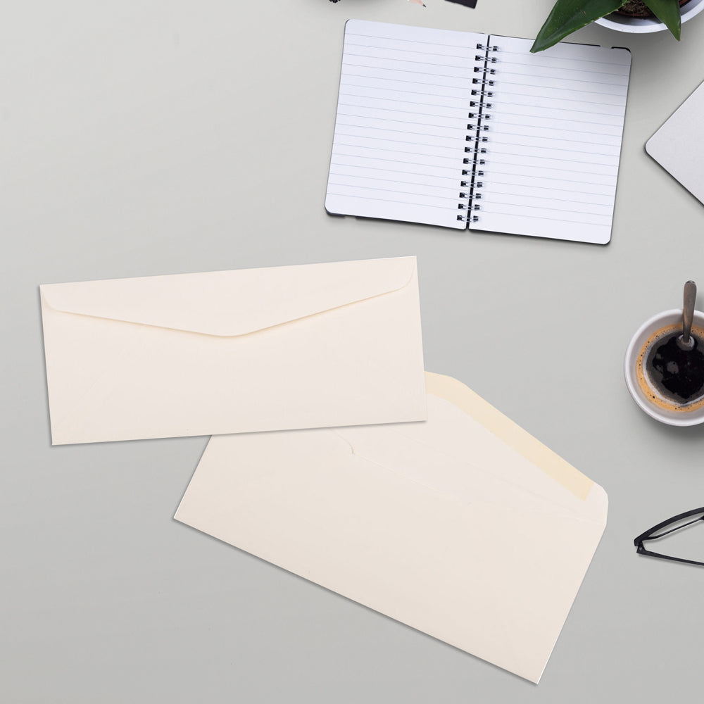Natural Linen 24lb Mohawk #10 Regular Premium Envelopes (4 1/8 x 9 1/2)
