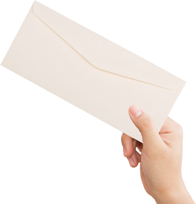 Natural Linen 24lb Mohawk #10 Regular Premium Envelopes (4 1/8 x 9 1/2)