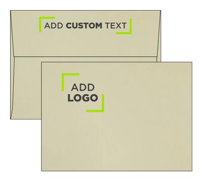 Natural 24lb Strathmore A7 Invitation Premium Envelopes (5 1/4 x 7 1/4)