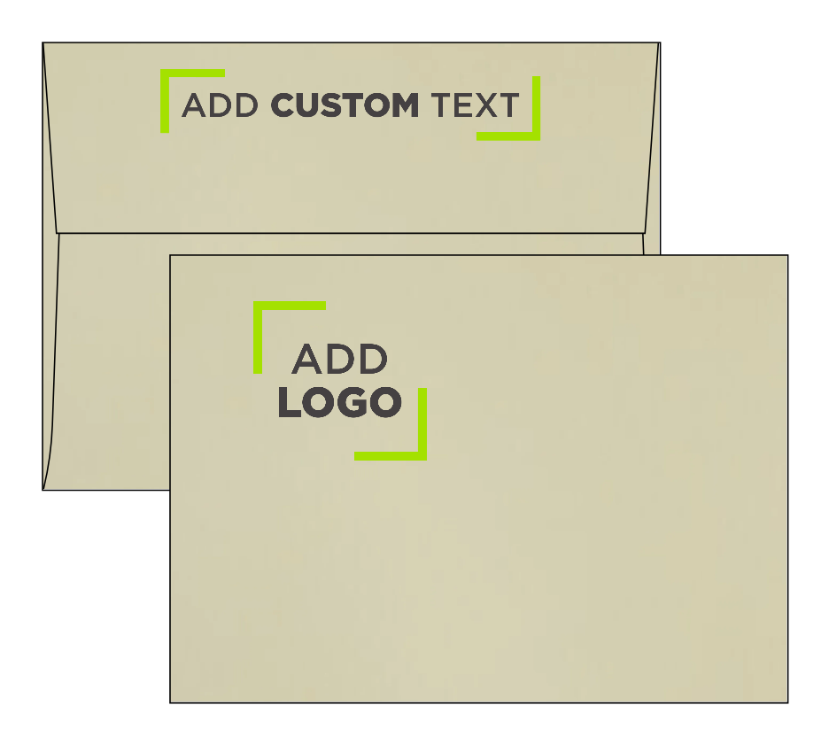 Natural 24lb Strathmore A7 Invitation Premium Envelopes (5 1/4 x 7 1/4)