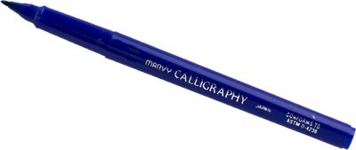 Blue Calligraphy Pen 3.5
