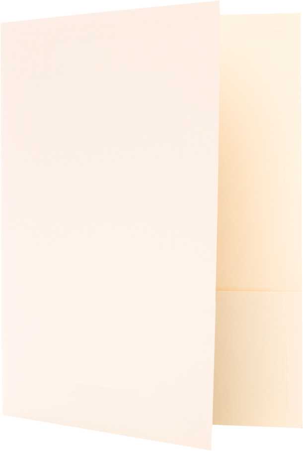 Ivory Linen 9 x 12 Folders