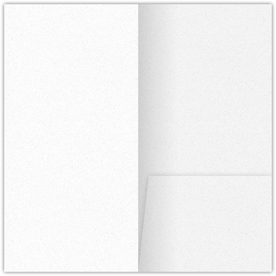 White Fiber 80lb 3 1/2 x 7 One Pocket Key Card Holders with 2 1/2 Inch Pocket