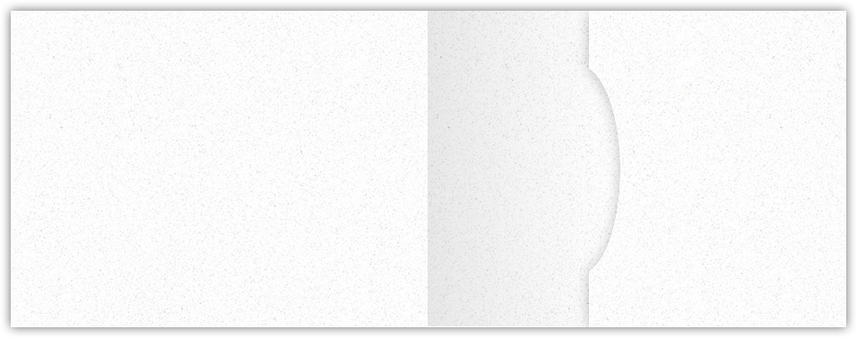 White Fiber 80lb 2 3/4 x 3 3/4 One Pocket Key Card Holders with 2 1/4 Inch Pocket