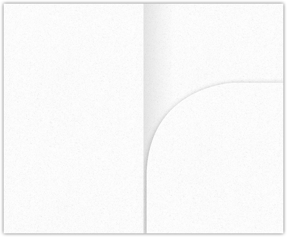 White Fiber 80lb 2 3/4 x 4 1/2 One Curved Pocket Key Card Holders with 3 Inch Pocket