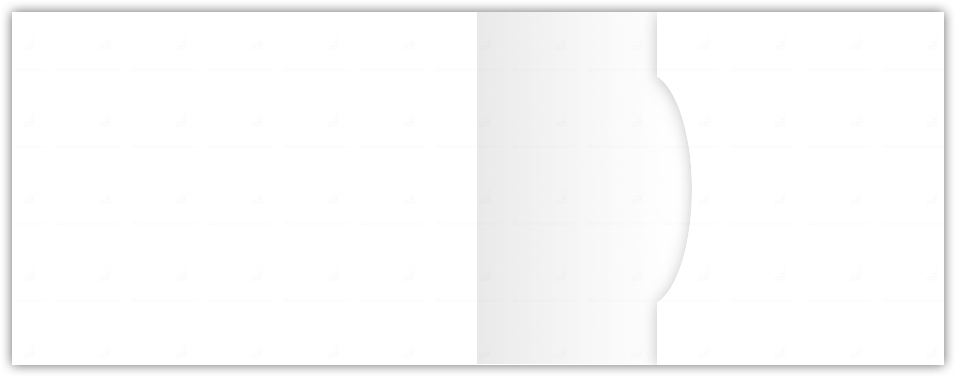 White Smooth 80lb 2 3/4 x 3 3/4 One Pocket Key Card Holders with 2 1/4 Inch Pocket