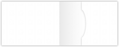 White Recycled Smooth 80lb 2 3/4 x 3 3/4 One Pocket Key Card Holders with 2 1/4 Inch Pocket