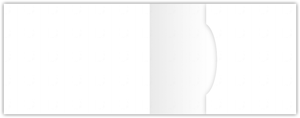 White Recycled Smooth 80lb 2 3/4 x 3 3/4 One Pocket Key Card Holders with 2 1/4 Inch Pocket
