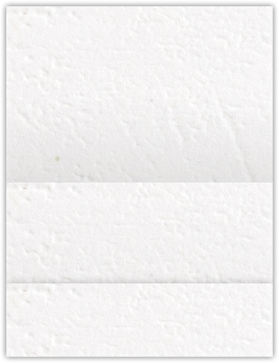 White Cordwain 90lb 5 1/8 x 3 3/8 One Pocket Landscape Photo Holders with 1 3/8 Inch Pocket