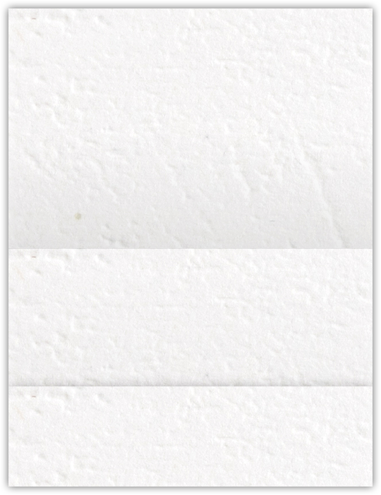 White Cordwain 90lb 5 1/8 x 3 3/8 One Pocket Landscape Photo Holders with 1 3/8 Inch Pocket