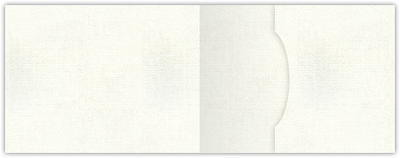 White Hopsack 90lb 2 3/4 x 3 3/4 One Pocket Key Card Holders with 2 1/4 Inch Pocket