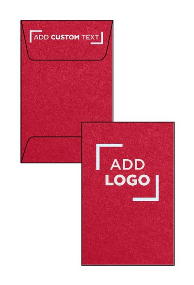 Jupiter Red Metallic 32lb #1 Coin Envelopes (2 1/4 x 3 1/2)