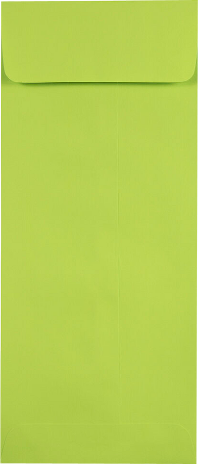 Wasabi Lime Green 32lb #12 Open End Envelopes (4 3/4 x 11)