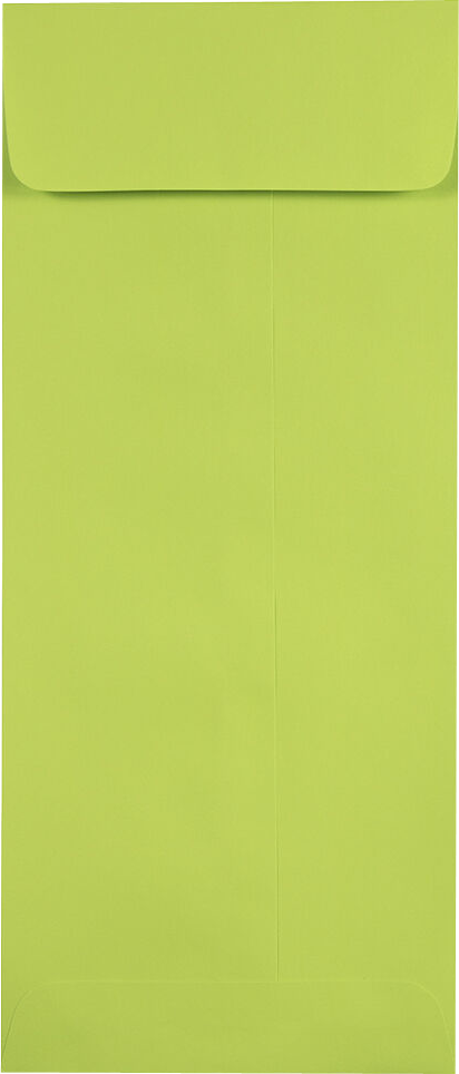Wasabi Lime Green 32lb #12 Open End Envelopes (4 3/4 x 11)