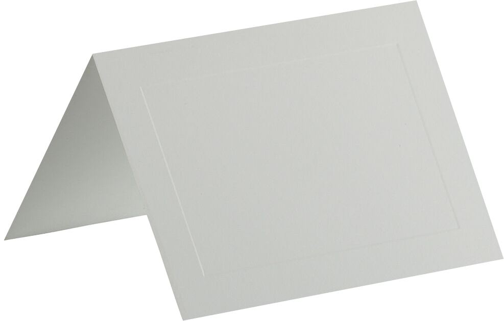 White 65lb A1 Panel Foldover Cards (3 1/2 x 4 7/8)