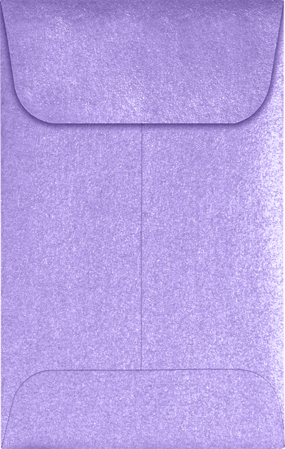 Amethyst Purple Metallic 32lb #1 Coin Envelopes (2 1/4 x 3 1/2)
